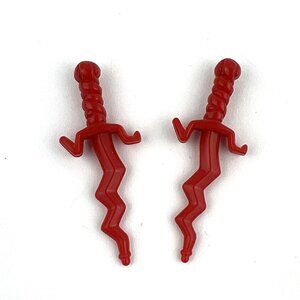 TMNT Teenage Mutant Ninja Turtles Troll Raphael Raphael Red Sai Rare 2x